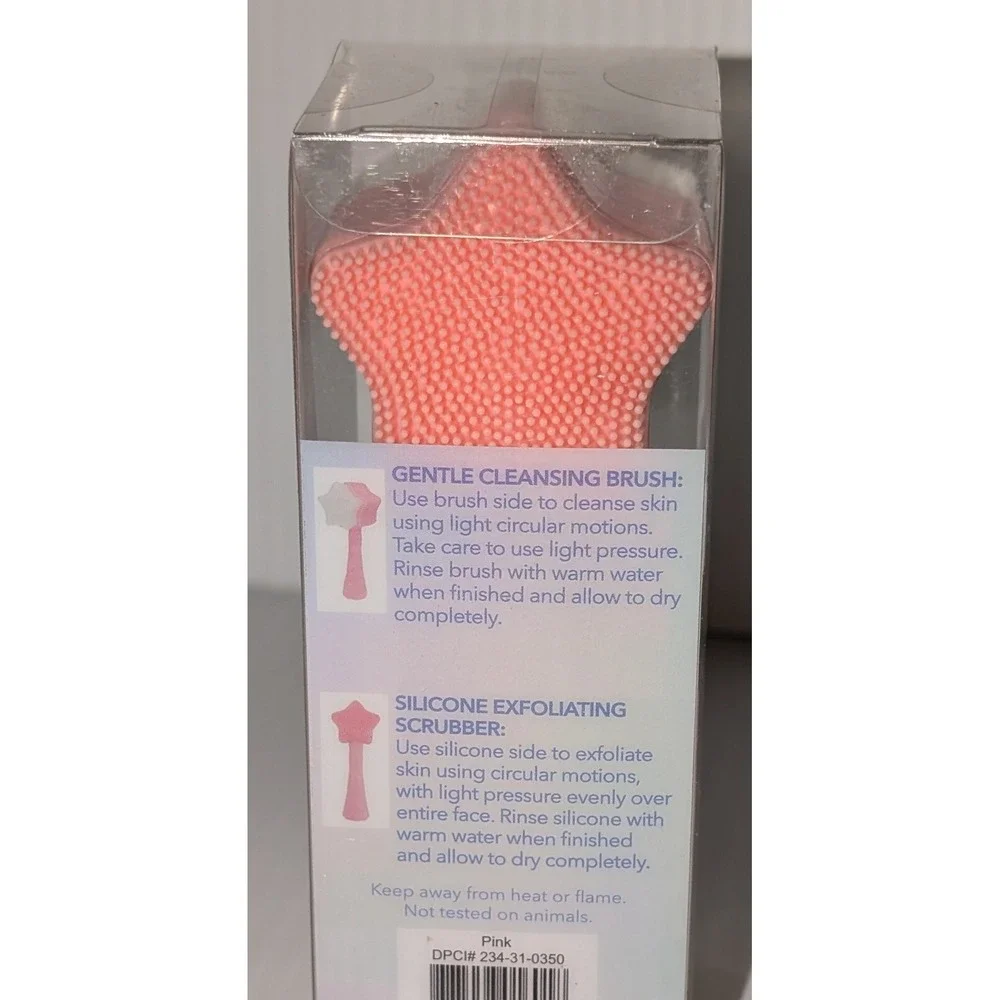 2-in-1 Facial Brush ~ pink